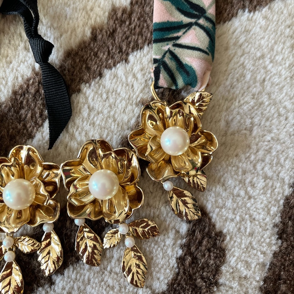 Kate Spade Lavish Blooms Statement Necklace - Picture 4 of 7